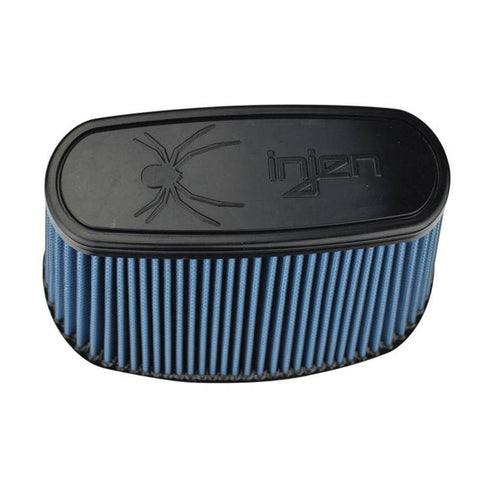 Injen SuperNano-Web Air Filter 8.725" x 3.940" ID / 10.375" x 5.590" Base / 4.75" Height / 7.910"x 3.125" Top (X-1130-BB)