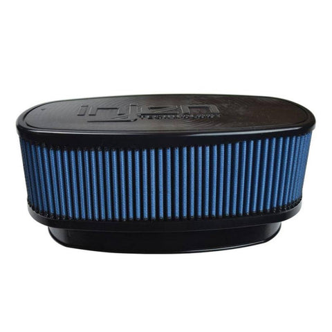 Injen SuperNano-Web Air Filter 8.725" x 3.940 ID / 10.375" x 5.590" Base / 3.10" Height / 10.125" x 4.725" Top (X-1131-BB)