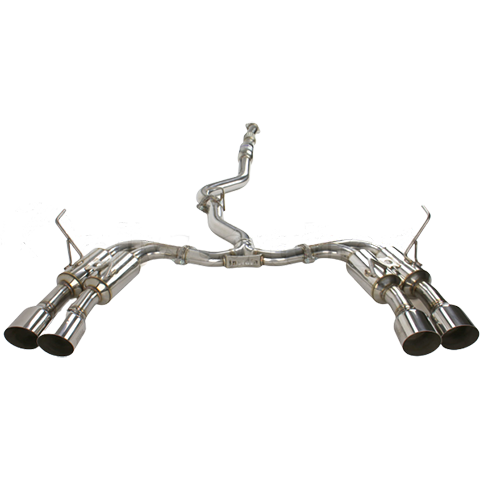 Invidia Gemini R400 Cat-Back Exhaust | 2010-2014 Subaru WRX and 2011-2014 Subaru WRX STI (HS11STIGM4SS/T)