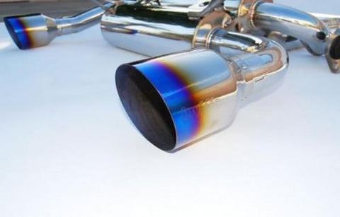 Invidia Gemini Cat-Back Exhaust System - Titanium Tip | 2003-2007 Nissan 350Z (HS02N3ZGIT)