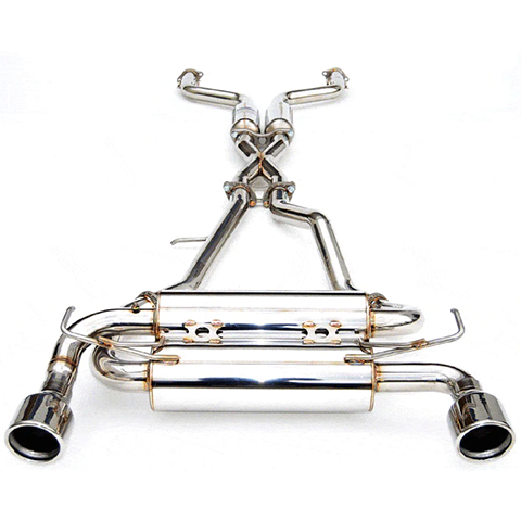 Invidia Gemini Stainless Steel Cat-Back Exhaust System | 2008-2013 Infiniti G37 Coupe (HS07IG7GIT)