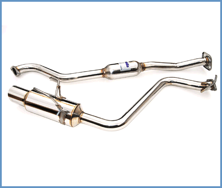 Invidia N1 Resonated Cat-Back Exhaust w/Stainless Steel Tip | 2008