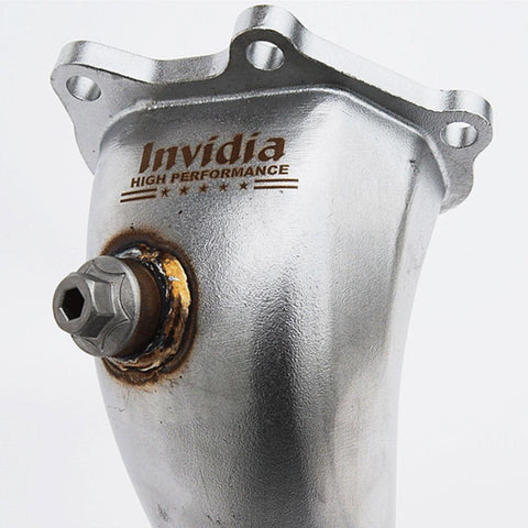 Invidia Down Pipe w/High Flow Cat and Extra 02 Bung | Multiple Subaru Fitments (HS08SW1DOC)
