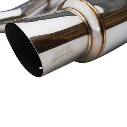 Invidia N1 Stainless Steel Cat-Back Exhaust System | 2008-2014 Subaru WRX/STI Sedan (HS08SW4GTP)