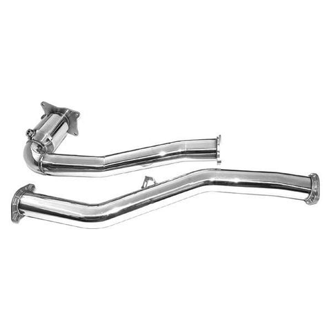 Invidia Down-Pipe with High-Flow Cat | 2010-2012 Subaru Legacy 2.5GT (HS10SL1DPC)
