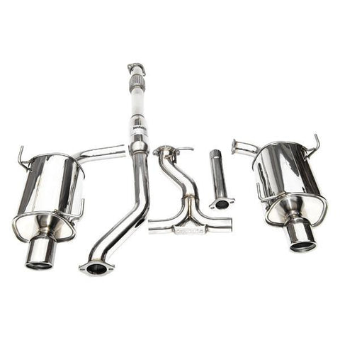 Invidia Q300 Stainless Steel Dual Cat-Back Exhaust System | 2010-14 Subaru Legacy (HS10SL1GT3)