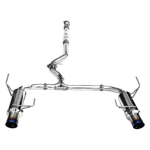 Invidia N1 Stainless Steel Dual Cat-Back Exhaust System | 2010-14 Subaru Legacy (HS10SL1GTT)