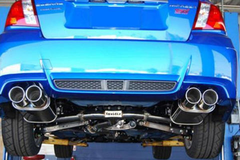 Invidia Q300 Stainless Steel Dual Cat-Back Exhaust System | 2011-2014 Subaru Impreza STi (HS11STIG3S)