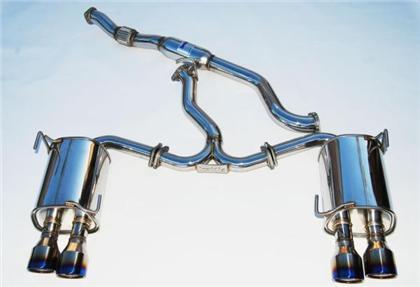 Invidia Q300 76mm Titanium Tip Cat-back Exhaust | 2011-2014 STI/WRX Sedan Only (HS11STIG3T)