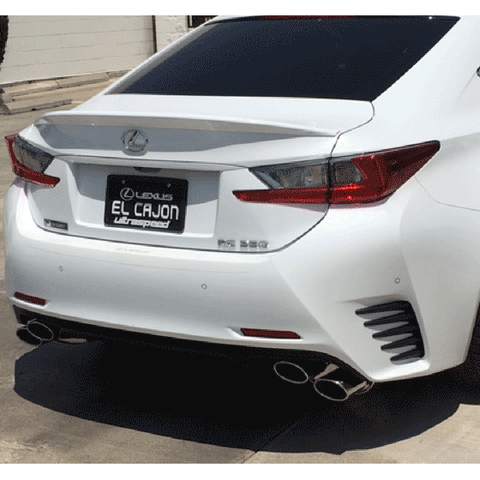 Invidia Q300 Axleback Exhaust System | 2015-2017 Lexus RC350 and RC200T (HS14LRCDR4OT)