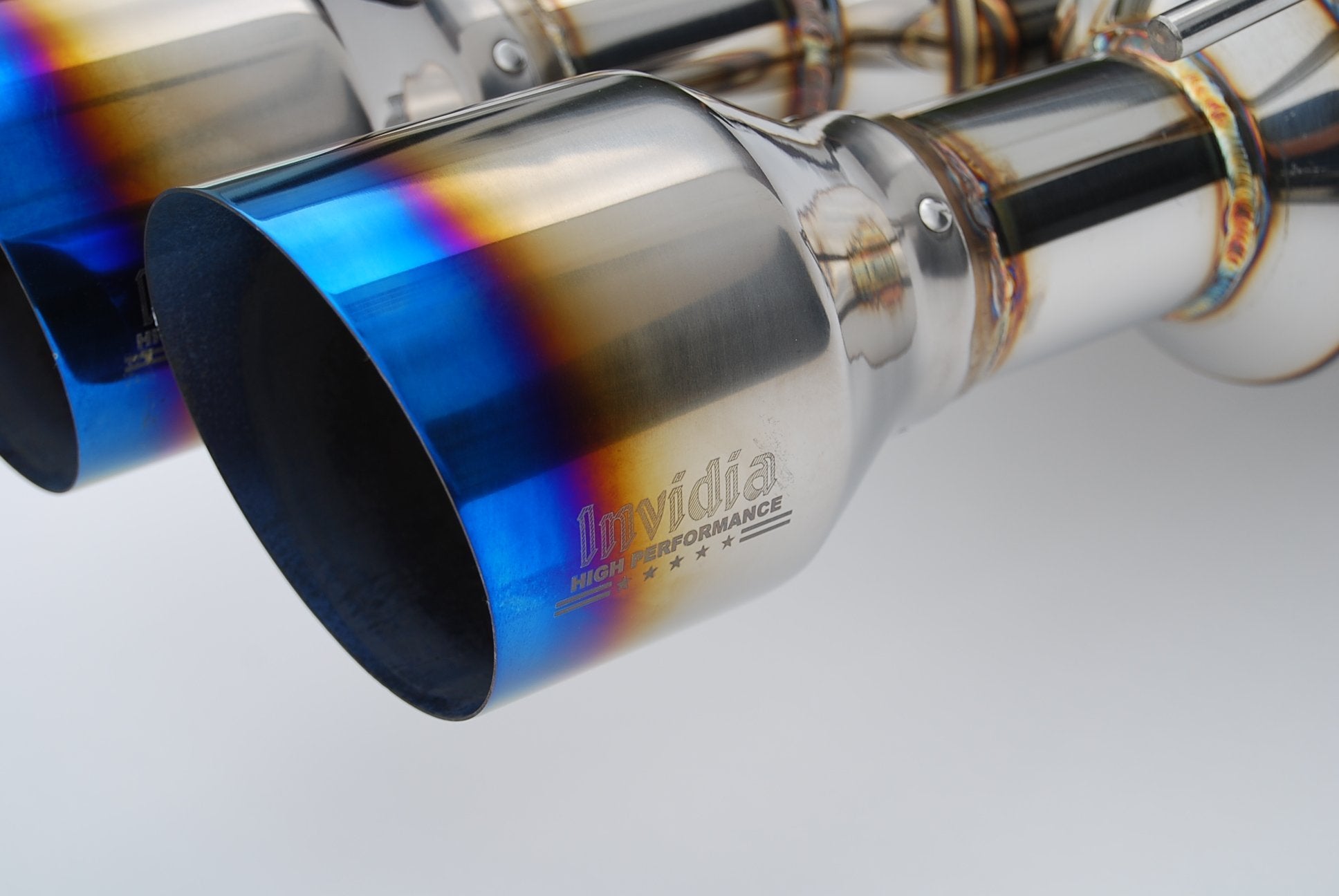 Invidia Gemini Cat-Back w/ Ti Burnt Tips | 2017+ Honda Civic Si