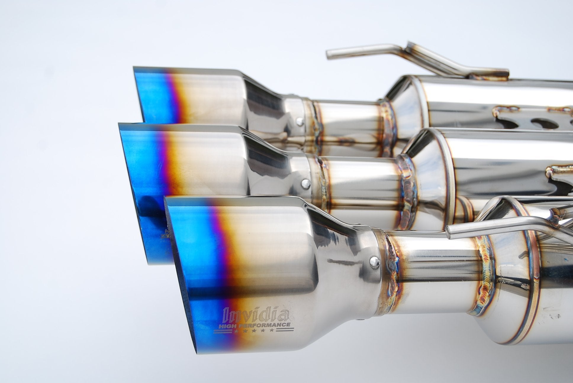 Invidia Gemini Cat-Back w/ Ti Burnt Tips | 2017-2021 Honda Civic