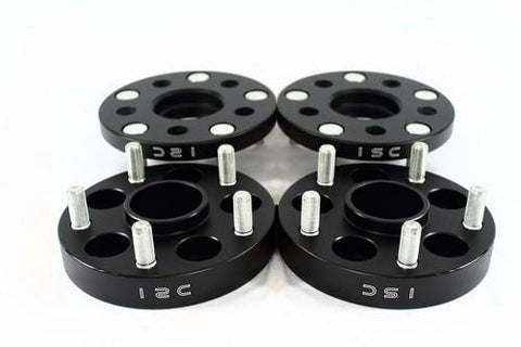 ISC Black Hub Centric Wheel Spacers (ISC-WS5X10015B) – MAPerformance