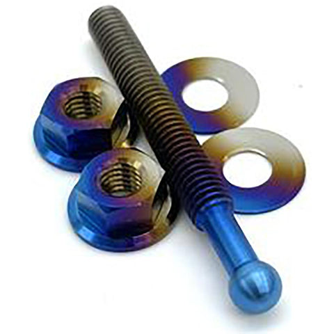 JD Customs Bumper Quick Release Kit | 2008-2015 Mitsubishi EVO X (EVOX-BQR-SB-SIL-TI)