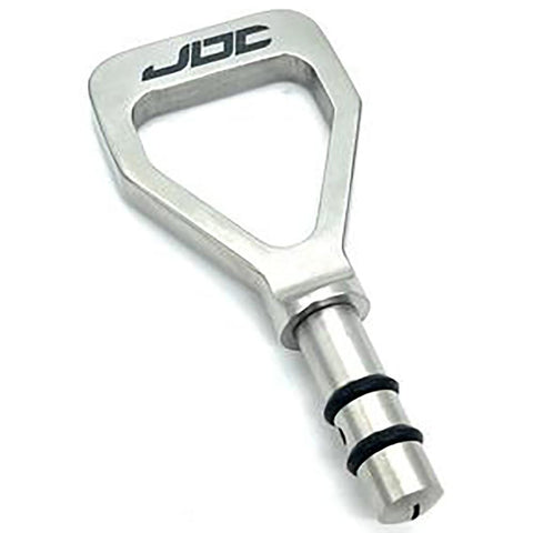 JD Customs Titanium Oil Dipstick Handle | 2002-2006 Mitsubishi Evo 7/8/9 and 2009-2015 Mitsubishi Evo X (JDC-TI-ODS-FULL)