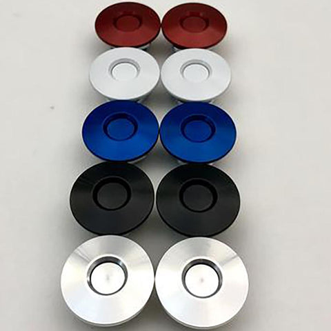 JD Customs Bumper Quick Release Kit | 2008-2015 Mitsubishi EVO X (EVOX-BQR-SB-SIL-TI)