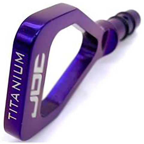 JD Customs Titanium Oil Dipstick Handle | 2002-2006 Mitsubishi Evo 7/8/9 and 2009-2015 Mitsubishi Evo X (JDC-TI-ODS-FULL)