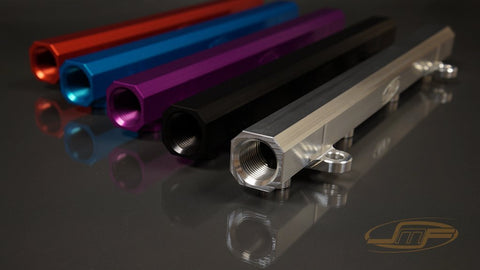 JM Fabrication EVO 10AN Billet Fuel Rail | 2003-2006 Mitsubishi Evo 8/9 (EVO-FUELRAIL)