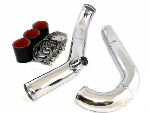 JM Fabrications 2.5" Upper Intercooler Pipe Kit | 2001-2006 Mitsubishi Evo 7/8/9 (EVO-UICP-00)