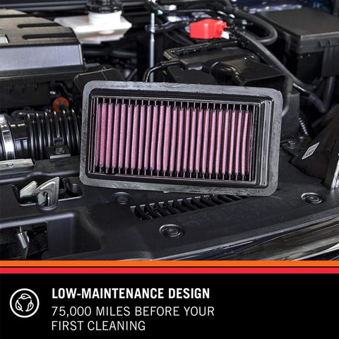 K&N Replacement Air Filter | Multiple Fitments (33-2395)