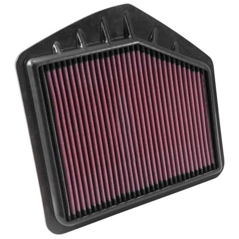 K&N Replacement Panel Air Filter - Left Side Air Box | 2015-2016 Hyundai Genesis Sedan 5.0L V8 (33-5021)