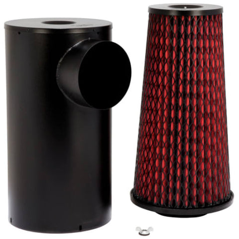 K&N 9-3/4in D 18-7/8in - HDT Replacement Canister w/ Air Filter (38-2006S)