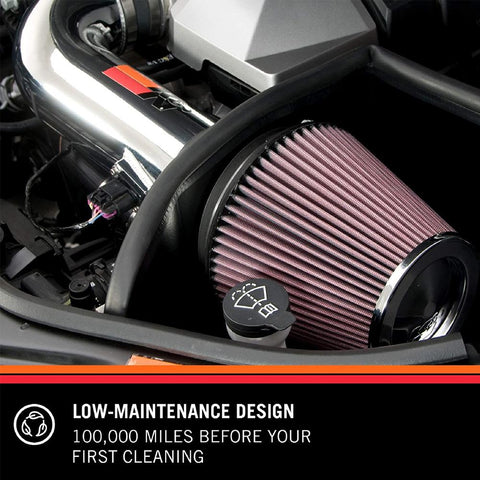 3 Inch Red Cone Air Filter With Heat Shield For Dodge Avenger Tracker – Universal
