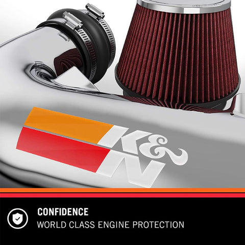 K&N Typhoon Air Intake System | 1996-2001 Ford Mustang GT (69-3524TP)