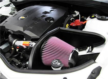 K&N Typhoon Performance Intake (2012 Chevrolet Camaro 3.6L V6) 69-4523TP - Modern Automotive Performance
