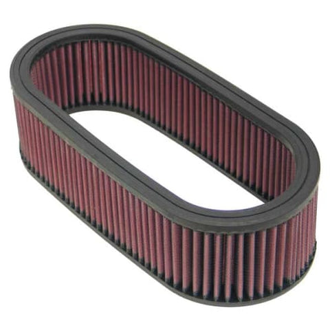 K&N 12in Length x 5-1/4in Width x 3-1/4in Universal Oval Air Filter (E-3671)