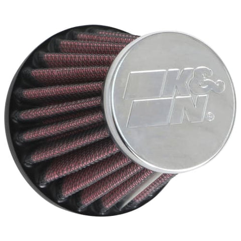 K&N 1.563" F x 3" B x 2" T x 3" H Universal Chrome Filter (RC-2310)