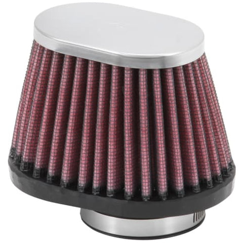 K&N 2in. Flange/5-3/8in. OD/2in. Universal Round Clamp-On Air Filter (RC-2450)