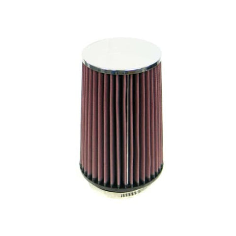 K&N 3.5" F x 5.5" B x 4.5" T x 8" H Red DryCharger Round Tapered Air Filter Wrap (RC-4760)