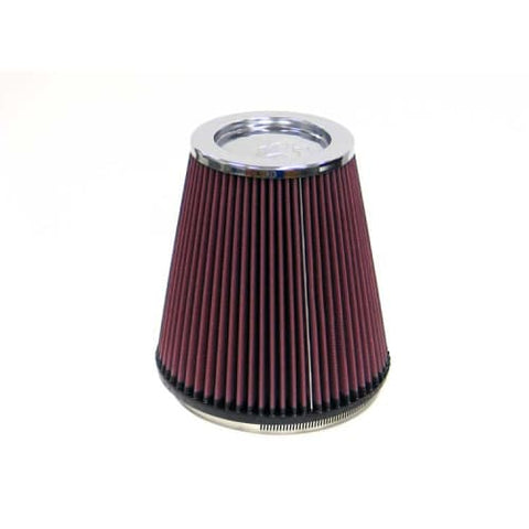 K&N 6 inch Flange 7.5 inch Base 5 inch Top 8 inch Round Tapered Universal Air Filter (RF-1044)