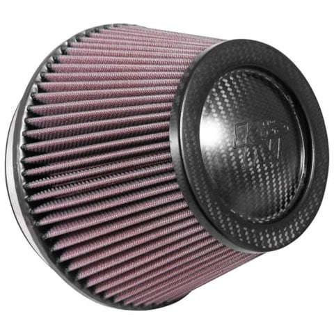 K&N 6in Flange/7-1/2in OD-B/5-1/8in OD-T/5in Universal Carbon Fiber Filter (RP-2960)