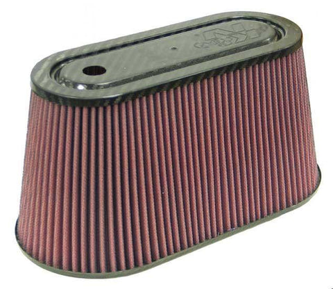 Universal Air Filter - Carbon Fiber Top and Base by K&N (RP-5070) - Modern Automotive Performance
