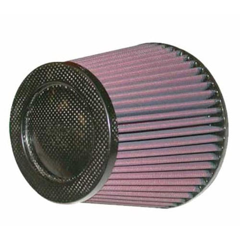 K&N 5in ID 6.5in Base 4.5in top 5.625in Carbon Fiber Look Cone Filter (RP-5113)