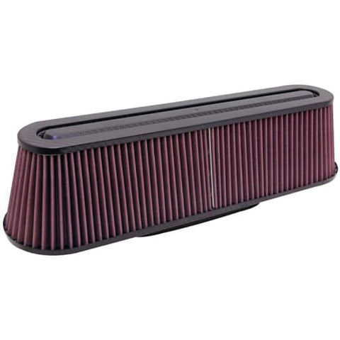 K&N Carbon Fiber Top/Base Oval Universal Air Filter (RP-5161)