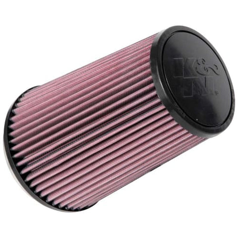 K&N 4-1/2in Flange/5-7/8in B/4-1/2in T/8-3/8in Universal Clamp-On Air Filter (RU-1008)