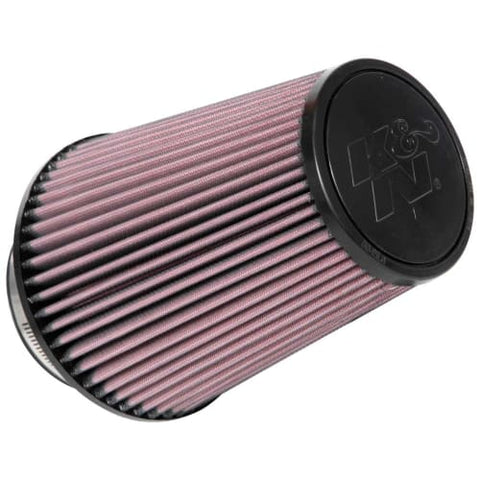 K&N 4in Flange/6-1/2in B/4-1/2in T/8in Universal Clamp-On Air Filter (RU-1027)