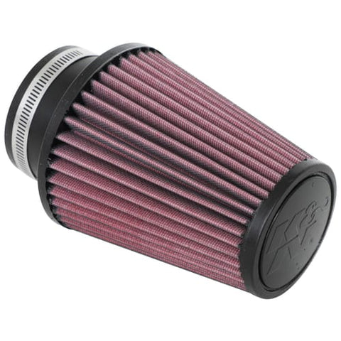 K&N 3in Flange ID x 5in Base OD x 3.5in Top OD x 6in Universal Clamp-On Air Filter (RU-1039)