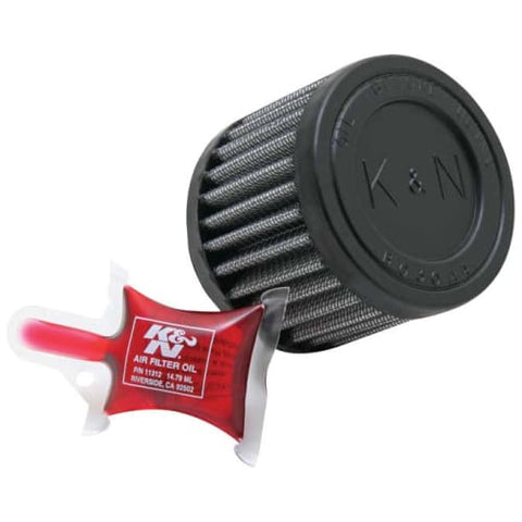K&N 1-11/16in Flange/3in OD/2-1/2in Universal Clamp-On Air Filter (RU-1130)