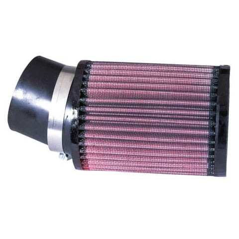 K&N 20 Deg Angled 2-7/16in Flange 3-3/4in OD 5in Universal Rubber Round Straight Filter (RU-1760)