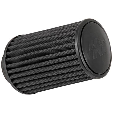 K&N 3.5in ID 9.5in Height 6in Base OD 5.25 Top OD Universal Round Clamp-On Air Filter (RU-3105HBK)