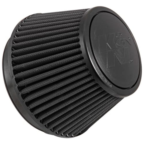 K&N 6in Flange ID x 7.5in Base OD x 5.25in Top OD x 6.75in Round Tapered Universal Rubber Filter (RU-3106HBK)