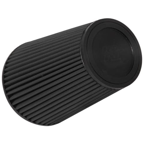 K&N 5in Flange/6-1/2in Base/4-3/8in Top OD/8-3/4in Universal Air Filter (RU-3107HBK)