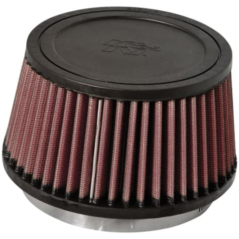 K&N 4.5in Flange ID x 5.875 Base OD x 5in Top OD x 3.25in Round Tapered Universal Rubber Filter (RU-3110)