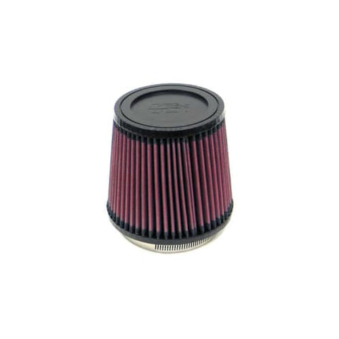 K&N 3.75in Flange ID/5.375in Base OD/4.375in Top OD/5in Universal Rubber Filter (RU-4250)
