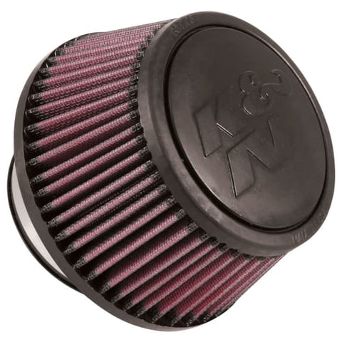 K&N 3in Flange ID x 6in Base OD x 4.625in Top OD x 3in Universal Round Clamp-On Air Filter (RU-5288)