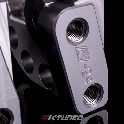 K-Tuned Timing Chain Side Mount Bracket | 2002-2006 Acura RSX Type-S, 2006-2015 Honda Civic Si, and 2015-2020 Acura TLX (KTD-SMB)